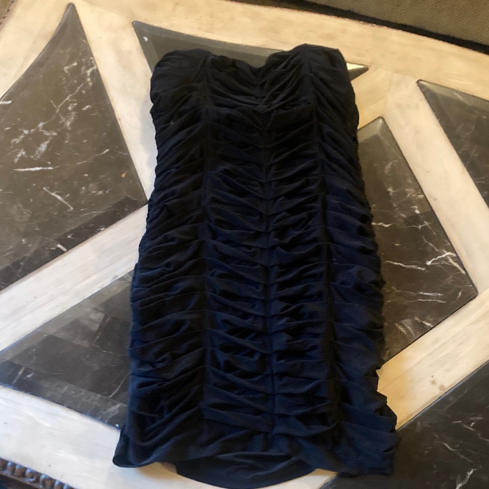 Savannah Midnight Blue Strapless Dress